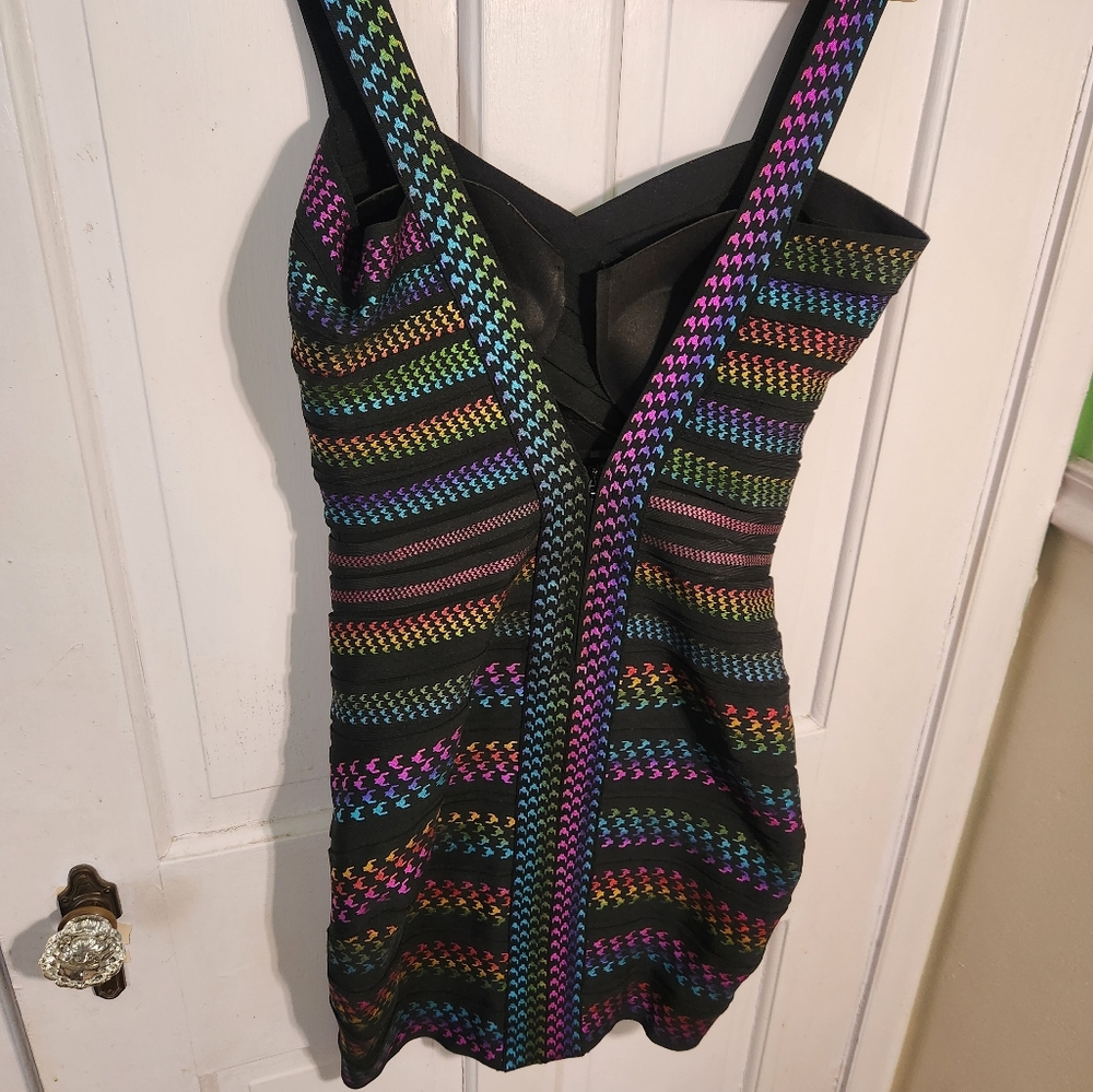 Fashion Nova Banded Bodycon Dress Size M - Picture 5 of 8